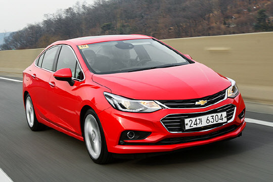 쉐보레 올 뉴 크루즈. <한국GM 제공>